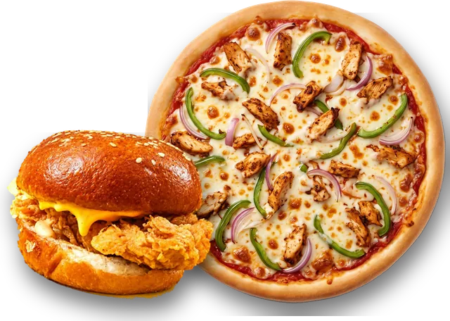 Large + Free Burger or Side