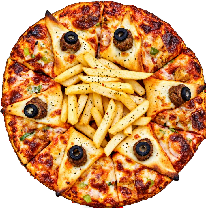 Cheesy Star pizza from Cheese O'Clock